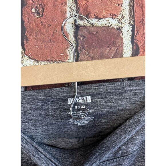 Duluth Trading Co Womens Gray Cropped Athletic Leggings Size Small x 33'' - Picture 3 of 3